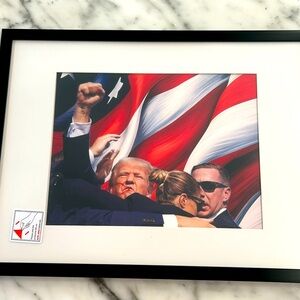 Iconic Trump fight photo